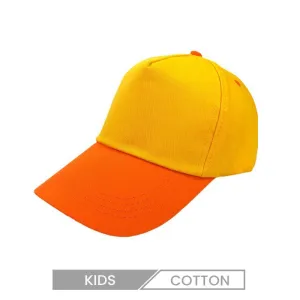 Custom Kids Color Blocking Baseball Cap